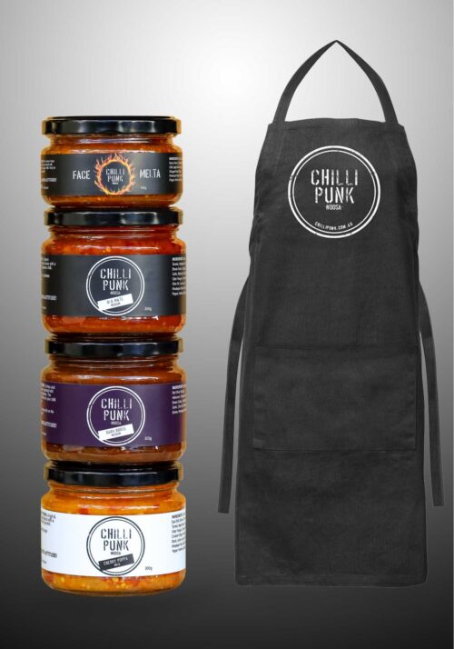CHILLI PUNK - chutney - Tower of Fire and Apron